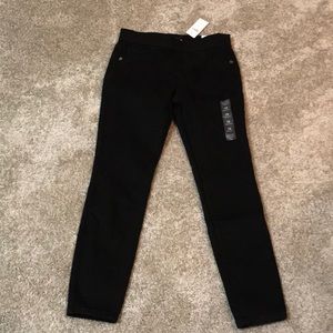 NWT Justice black legging jeans - 10